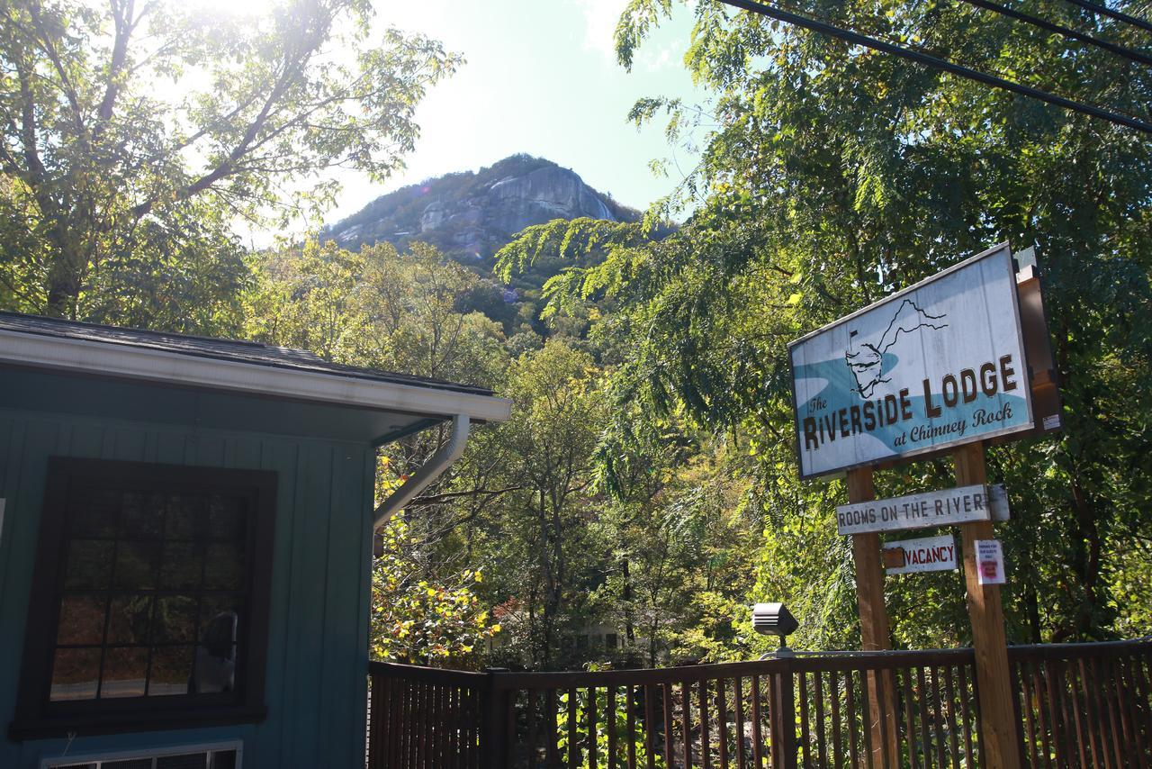 Riverside Lodge At Chimney Rock Exteriör bild